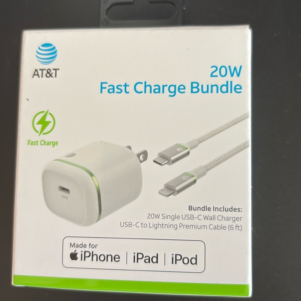 Brand new 20W Fast Charge Bundle for iPhone, iPad